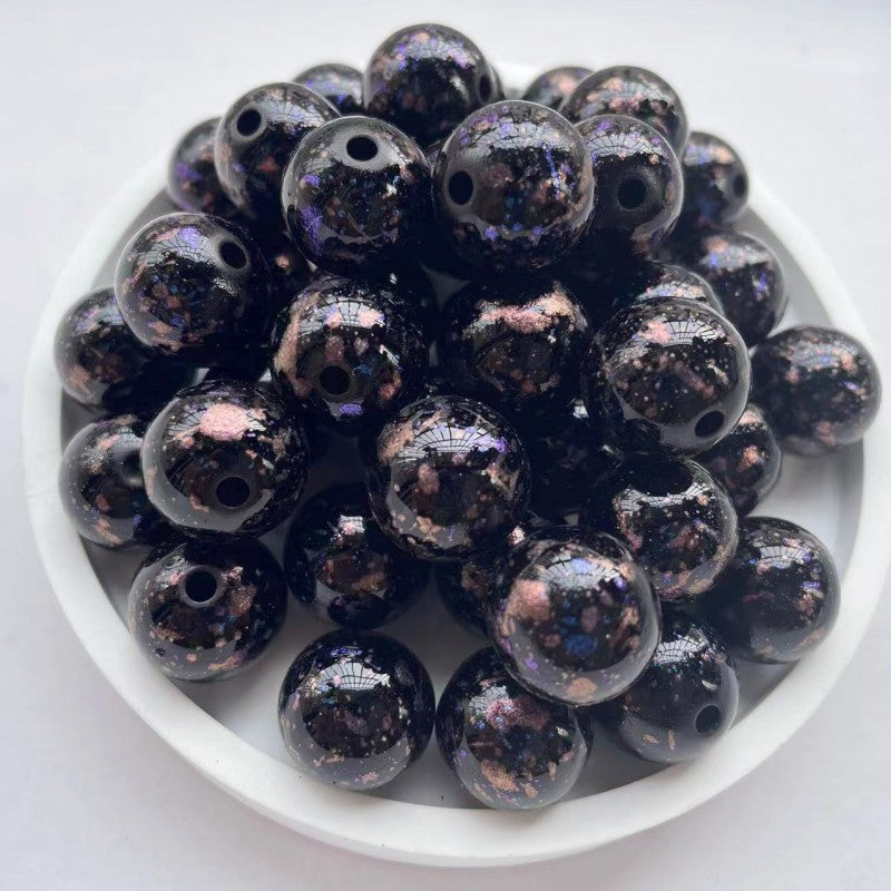 Wholesale of 500PCS Starry Sky Plastic/Resin Beads
